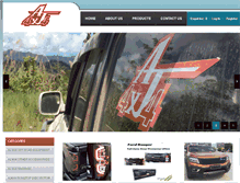 Tablet Screenshot of aj4x4.com.my